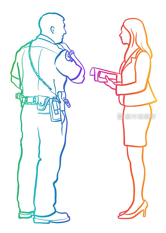 寻求警方介入彩虹