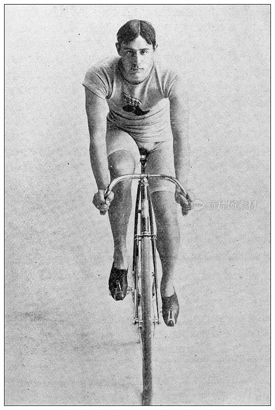 1897年的运动和消遣:自行车运动员、吉奥・鲁珀特、哥伦比亚队