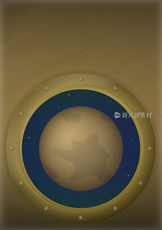 冥王星在太空窗口