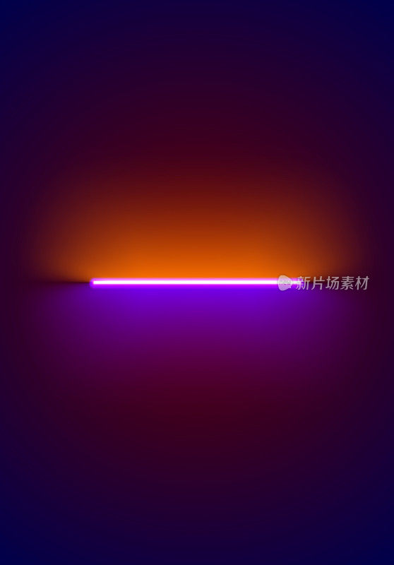 霓虹灯背景在万圣节风格。抽象的80年代或合成波背景与橙色和紫色的灯墙纸