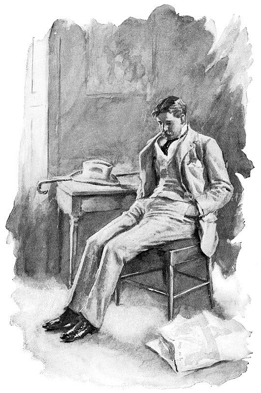 19世纪,维多利亚时代的男人