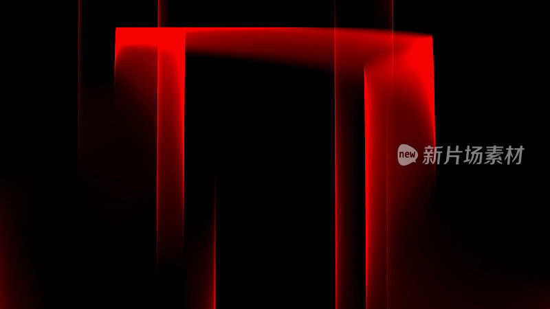 抽象背景4k红光暗黑色霓虹灯