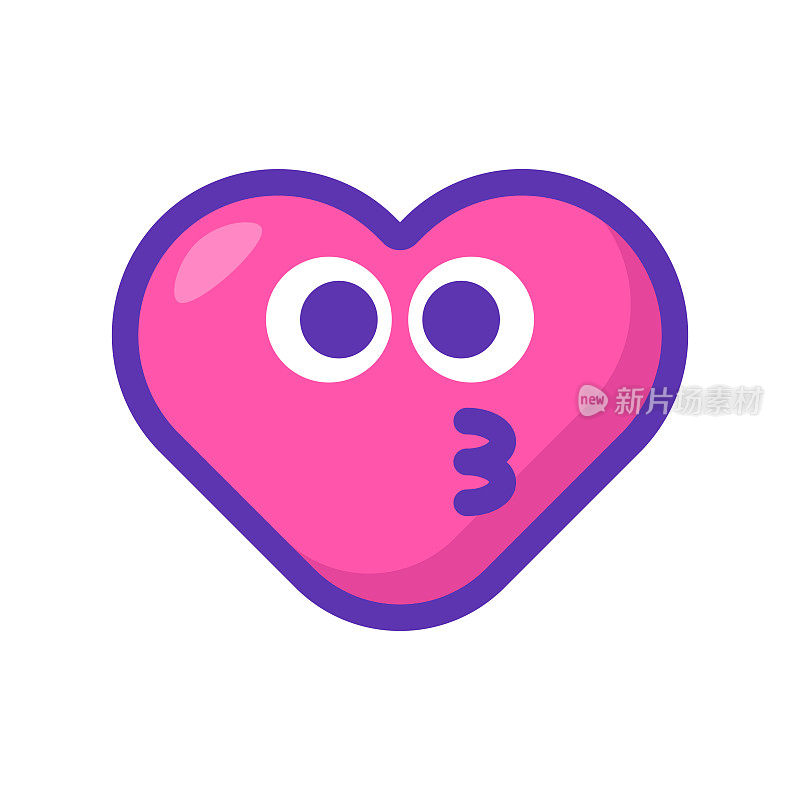 心形表情符号
