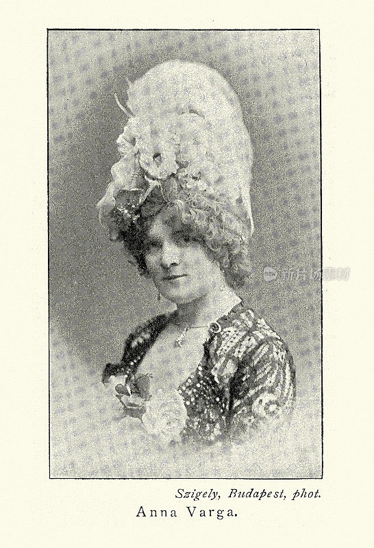 安娜・瓦尔加，19世纪布达佩斯的歌手