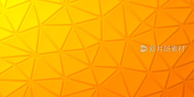 抽象的橙色背景-几何纹理