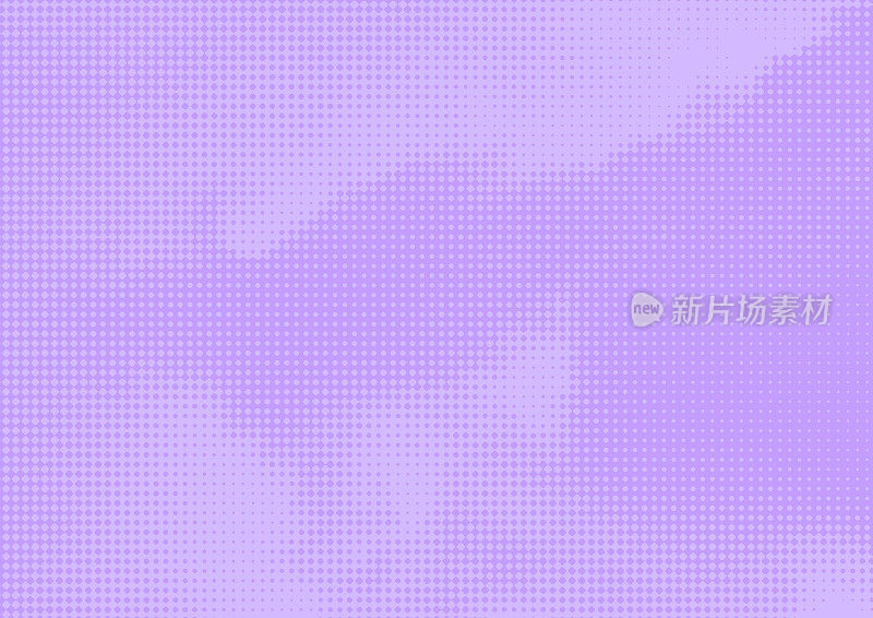 积云的点画插图