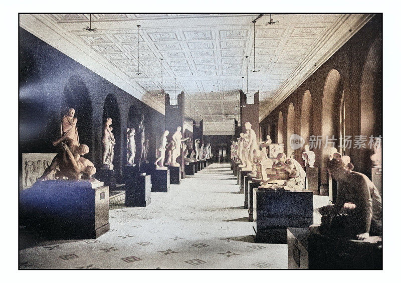 古董伦敦的照片:南肯辛顿博物馆:雕塑大厅