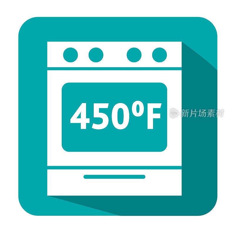 烤箱温度设置烹饪图标