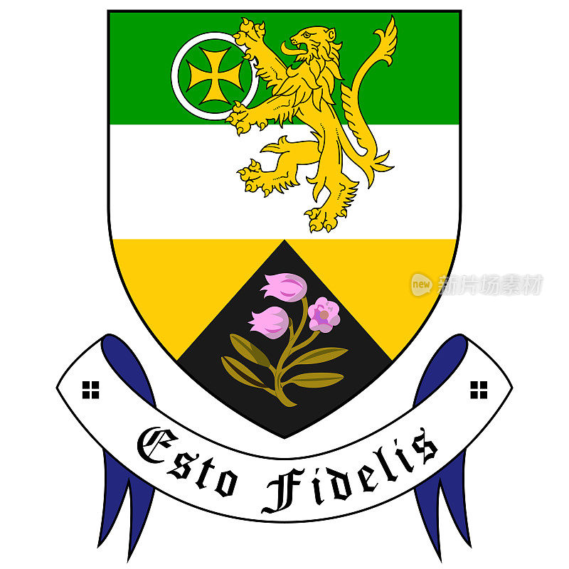 爱尔兰Offaly县的盾徽