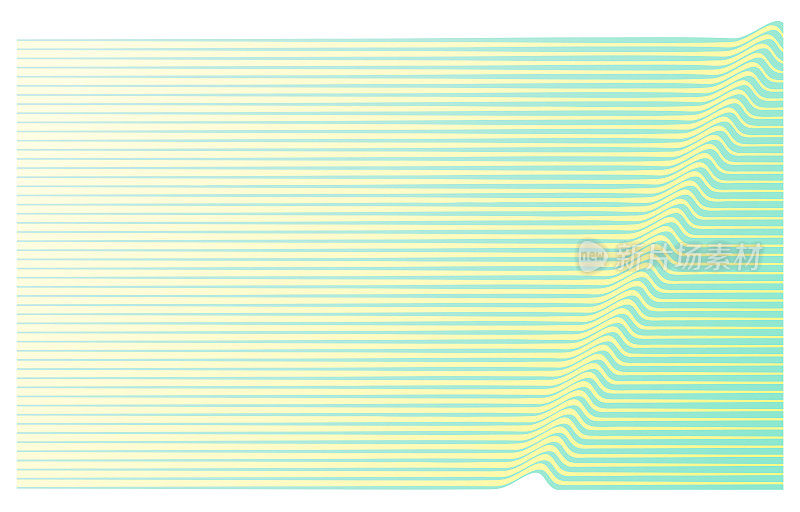 技术背景与水平条纹