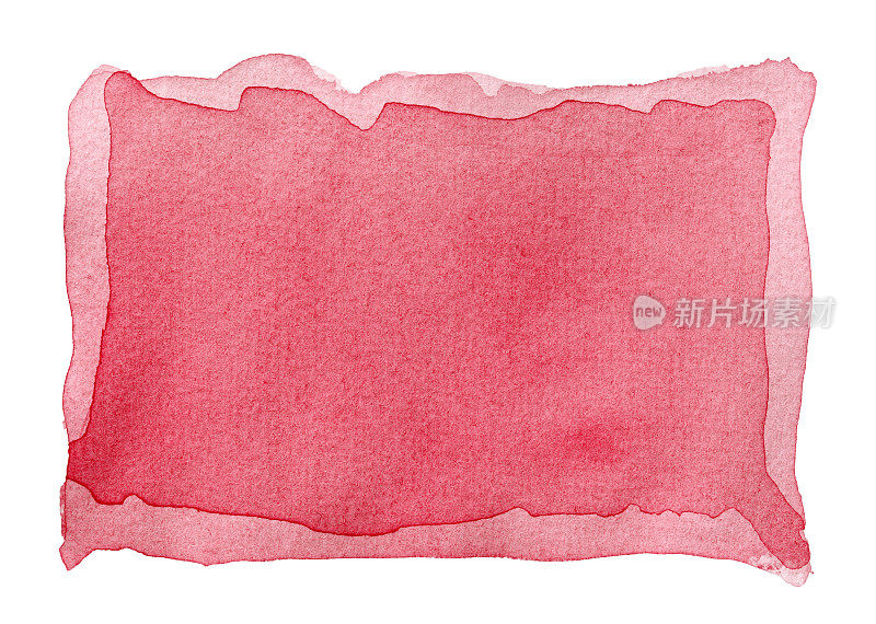 红色水彩背景