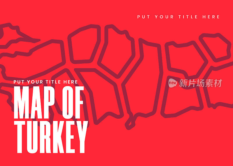 土耳其地图页面设计