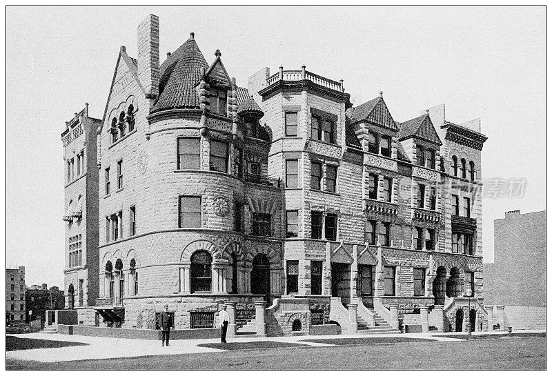 纽约古董照片:住宅