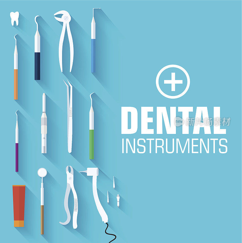 牙科器械集平面设计理念