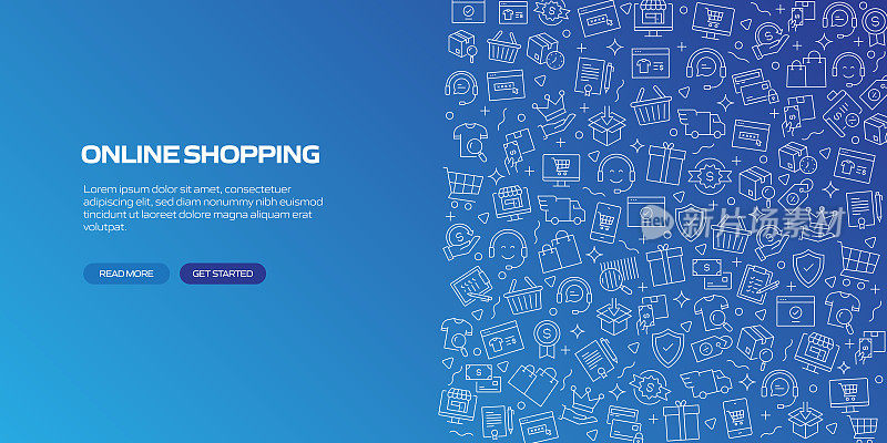 电子商务、网上购物、数字营销相关模式设计