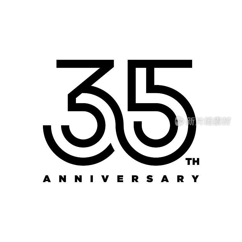 35周年纪念标志设计