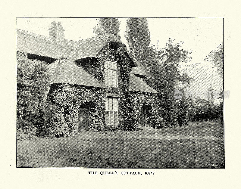 夏洛特女王小屋,邱园,19世纪,19世纪90年代