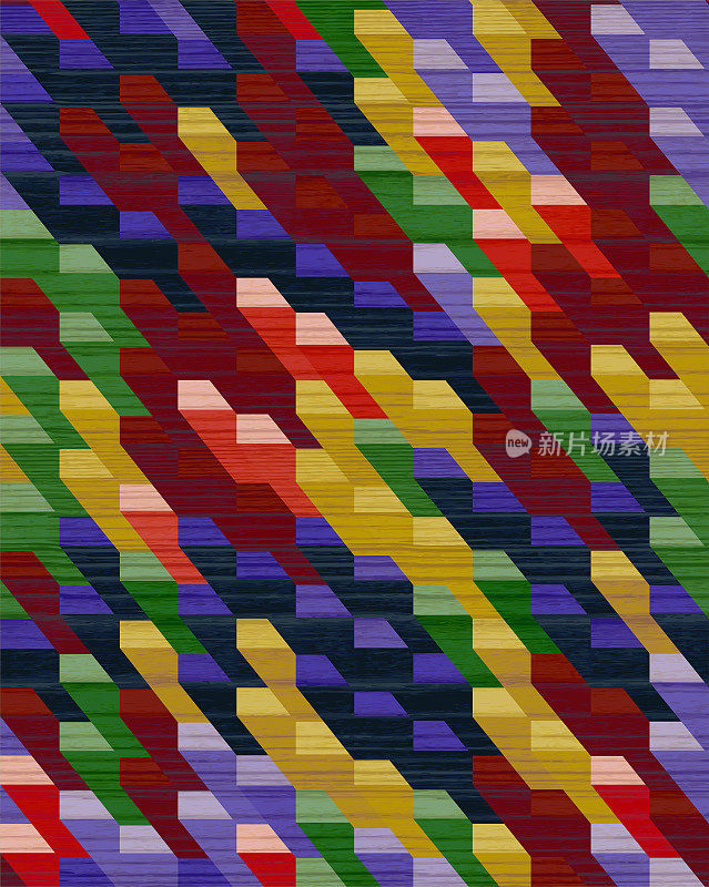 无缝抽象未来图案