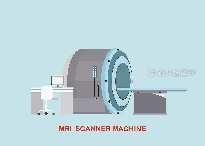 MRI扫描仪机技术及诊断。