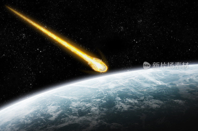 小行星与地球:流星撞击