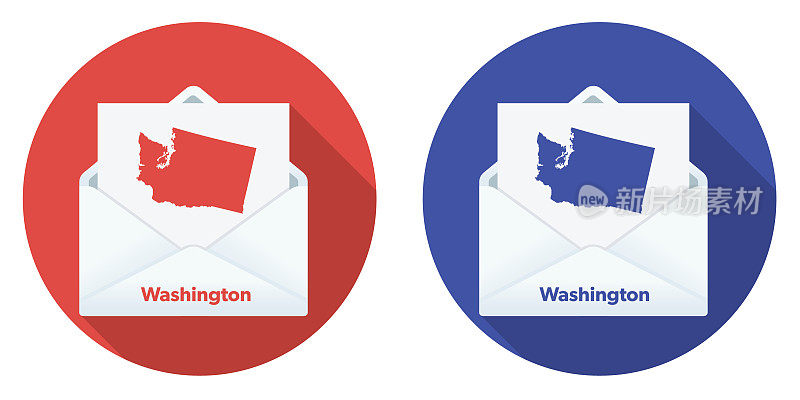 美国选举邮件投票:华盛顿