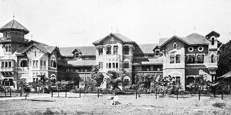 1895年印度的人物和地标:贾姆塞特吉・杰布霍伊爵士艺术学院