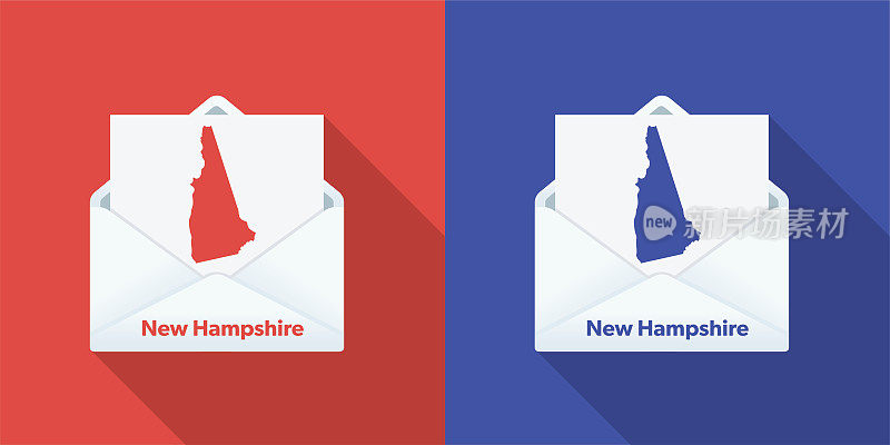 美国选举邮件在投票:新罕布什尔州