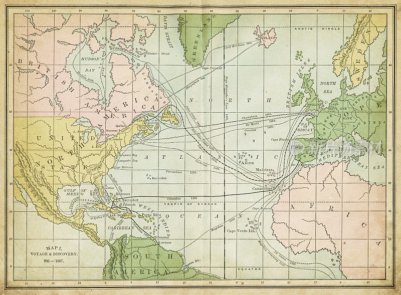 1876年世界地图
