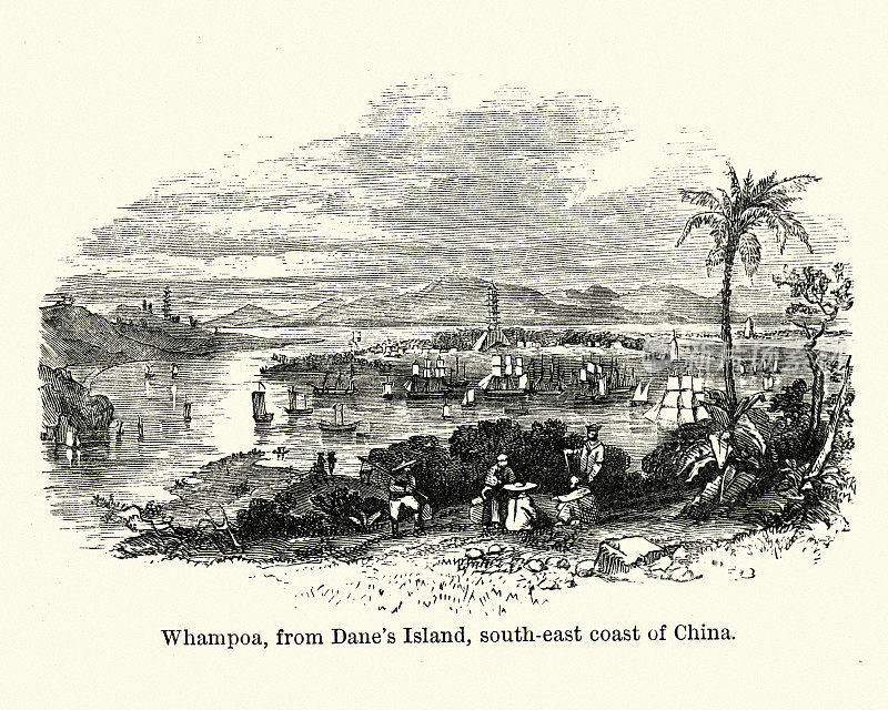黄埔，来自中国常州岛，19世纪