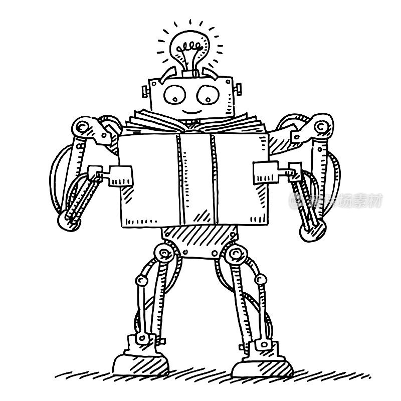 机器人读书机器学习绘图