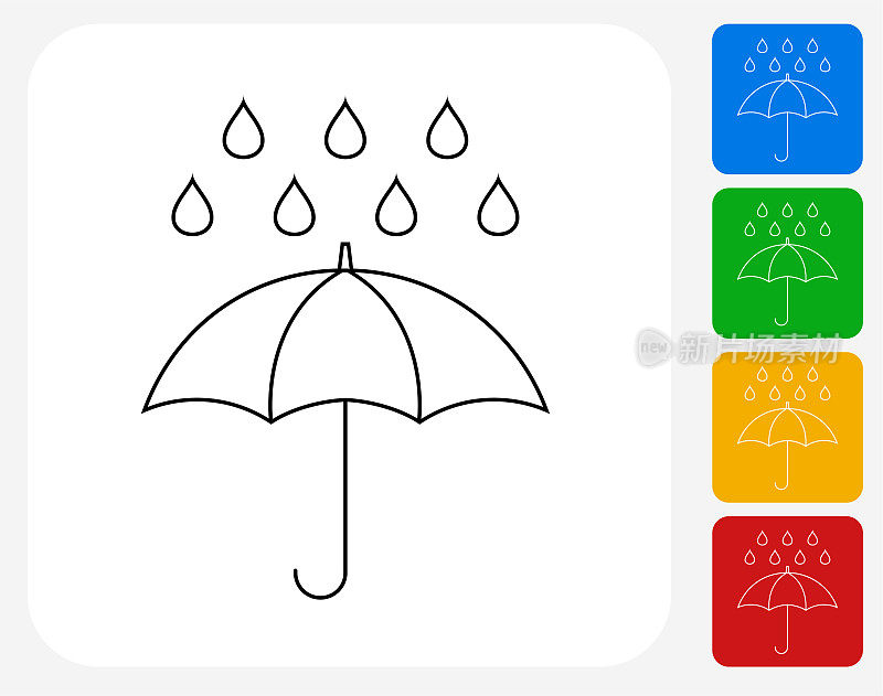 雨图标