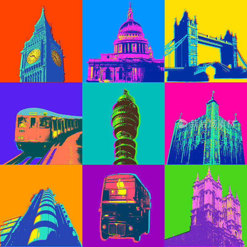 伦敦的建筑和标志