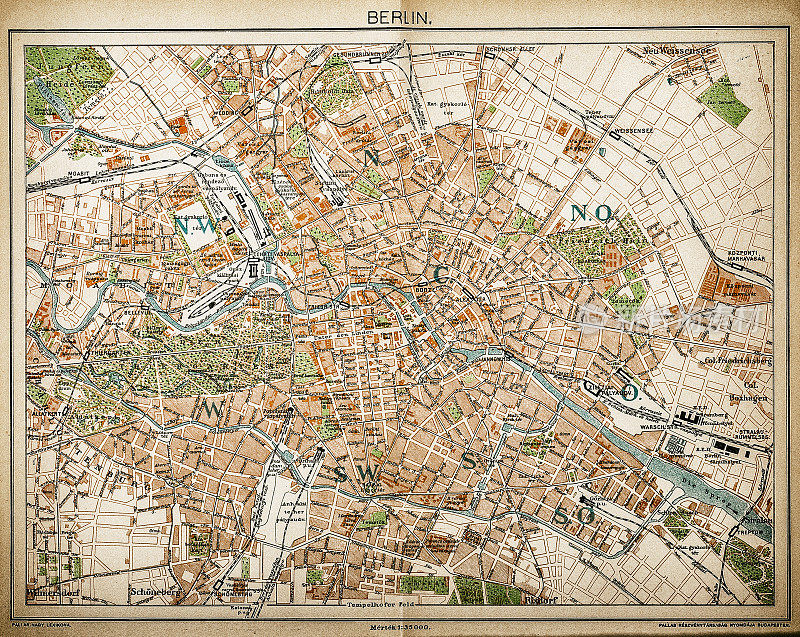 1893年柏林地图