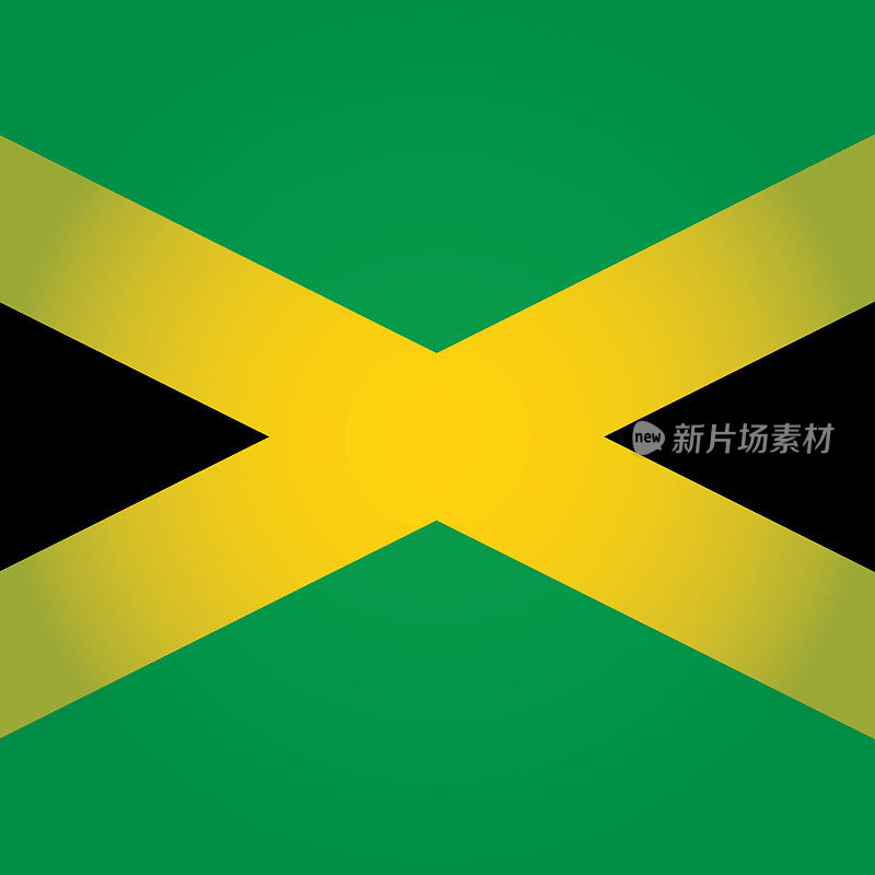 牙买加广场旗帜图标