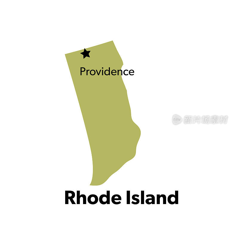 美国一个州，首府是罗德岛