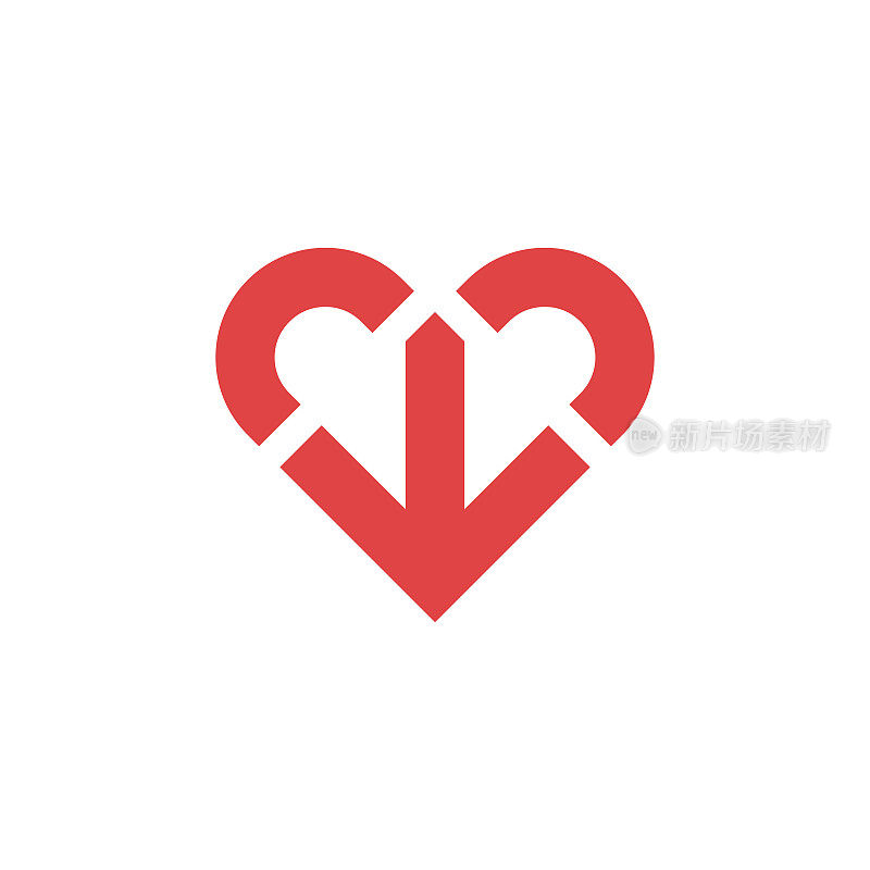 心图标,爱的概念