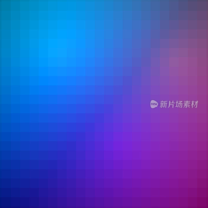抽象的蓝紫色背景的正方形形状