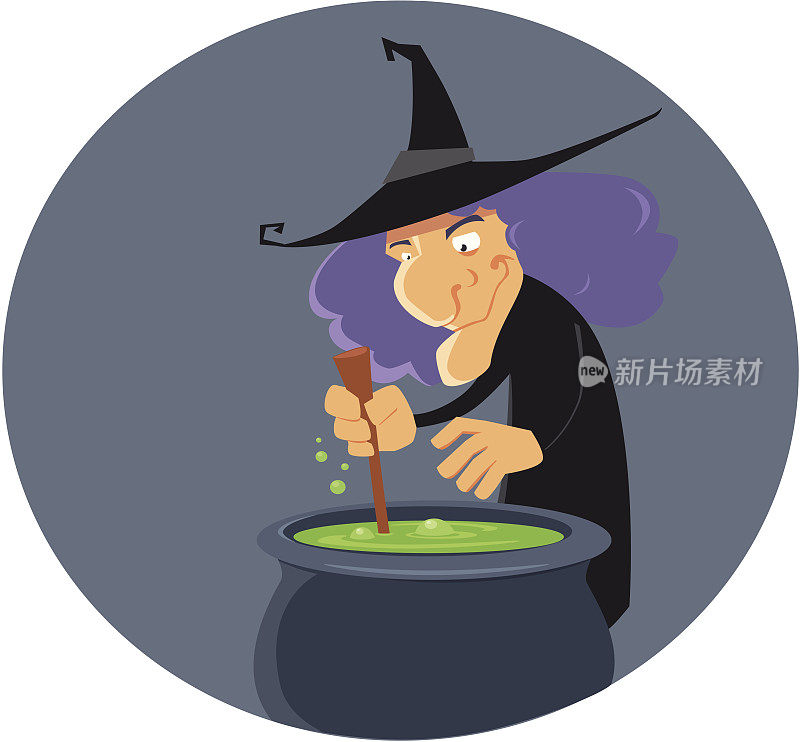 女巫用大锅