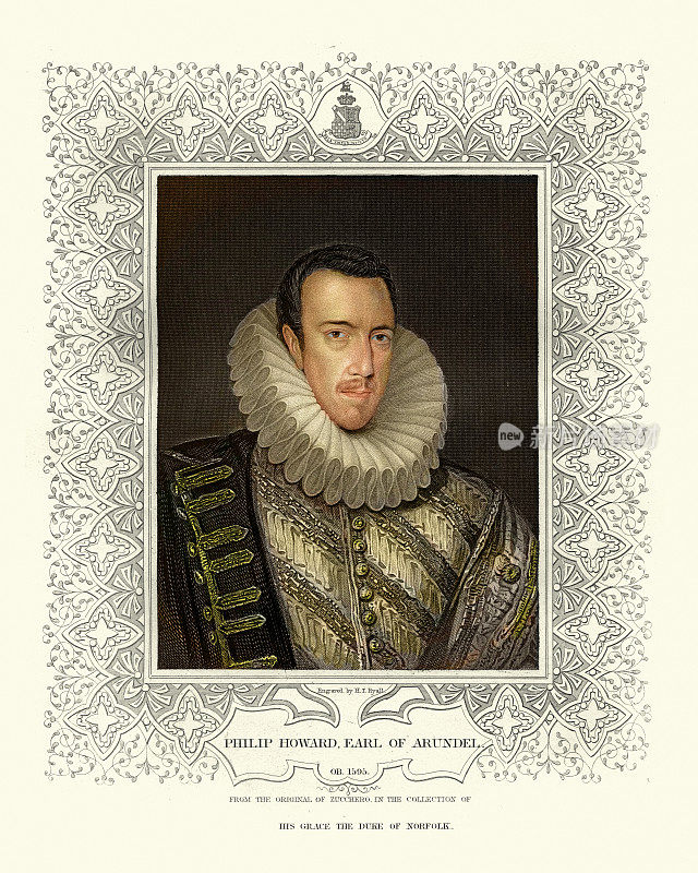 菲利普・霍华德，第20代阿伦德尔伯爵，英国贵族和烈士