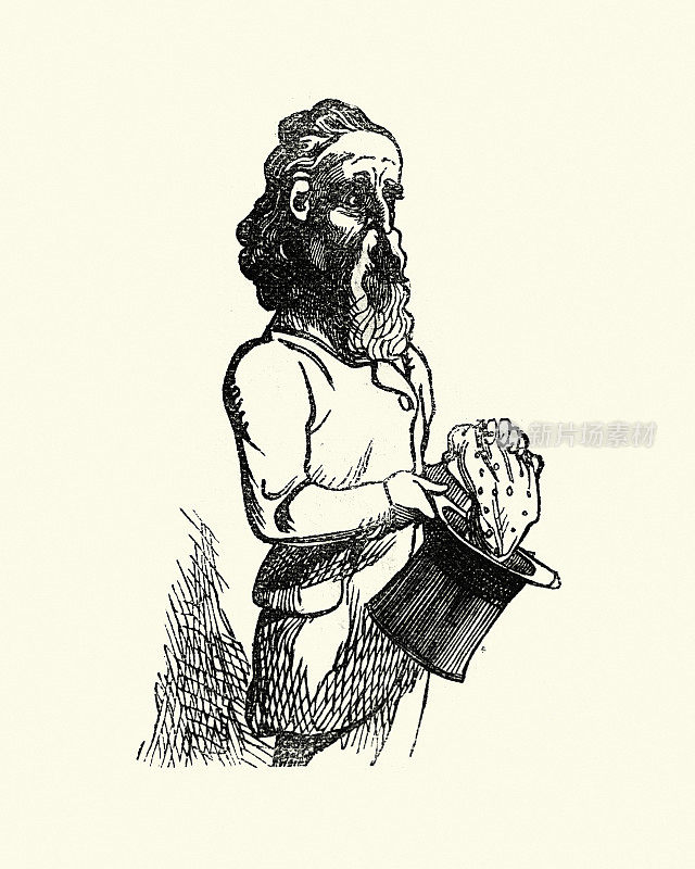 令人震惊的老流氓,维多利亚时代的伦敦人物,1850年代