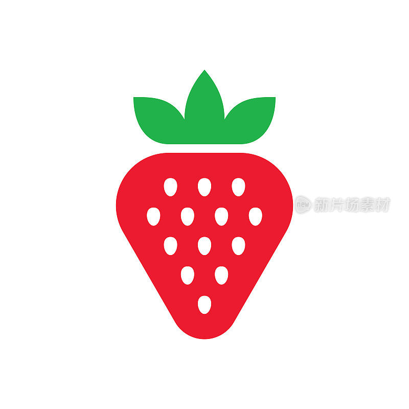 草莓的标志