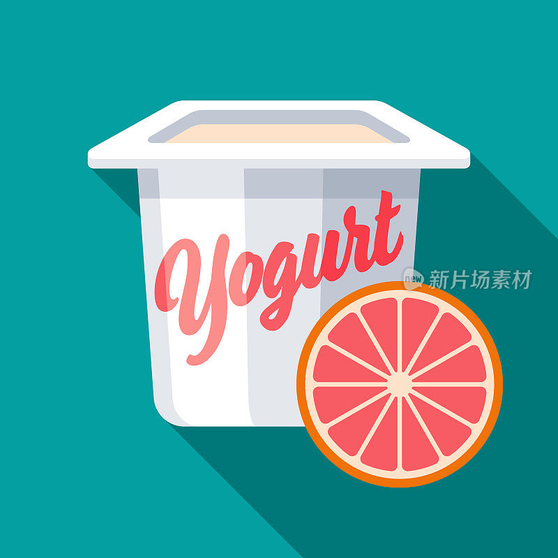 柚子酸奶风味图标