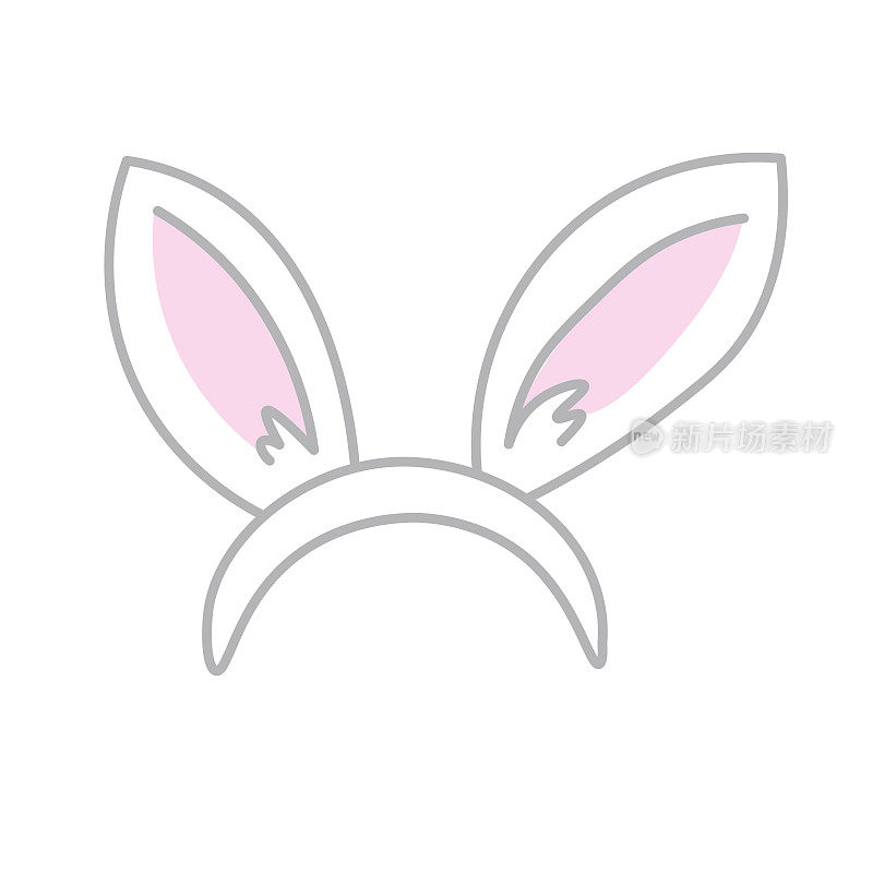兔耳朵紧身衣剪辑艺术