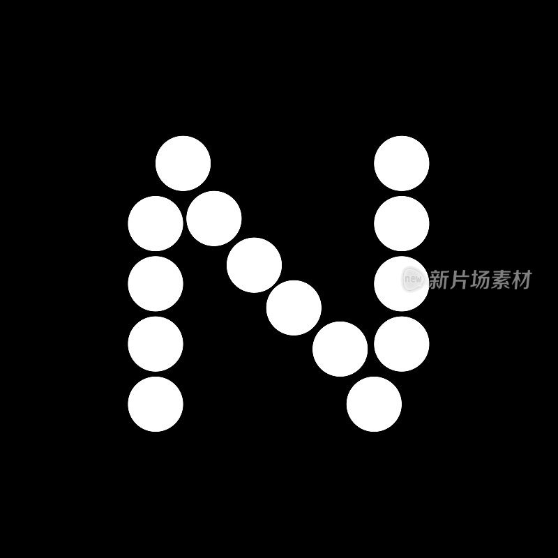 字母N标志