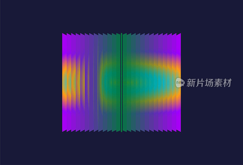 抽象几何彩虹霓虹灯渐变图案背景