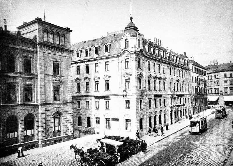 斯图加特皇家酒店，1890年