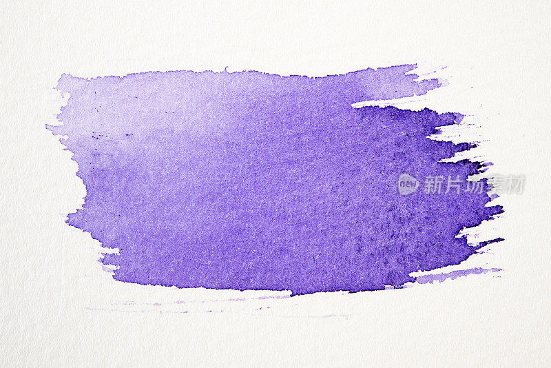 紫色的画笔