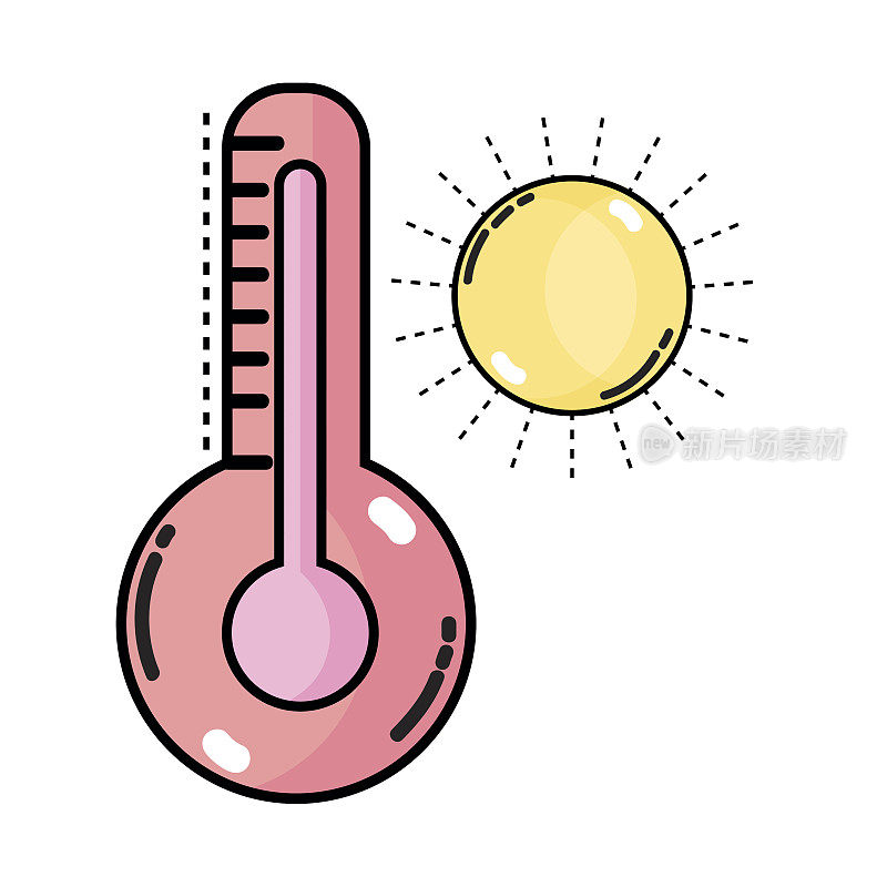 温度计测量仪器知道温度