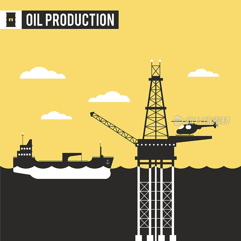石油和天然气在海洋和海洋