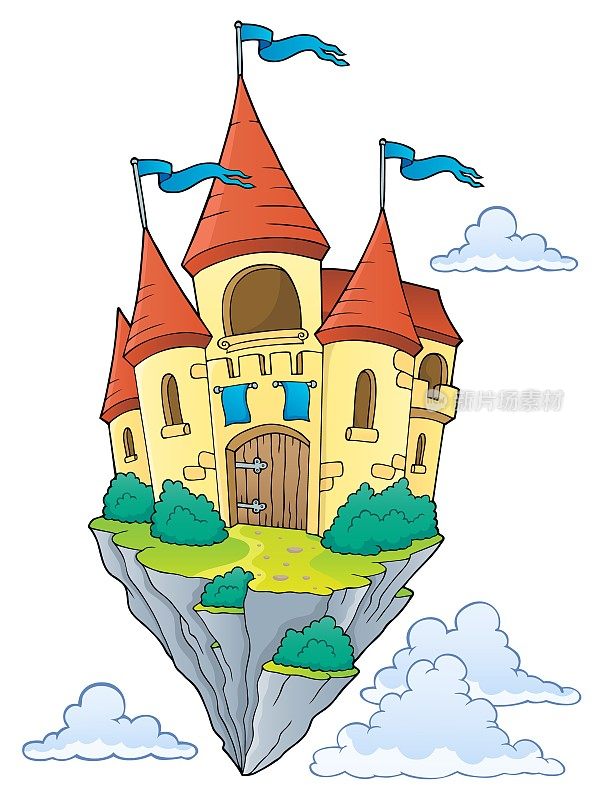 飞行城堡主题图片